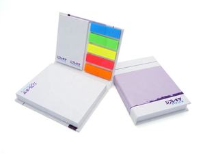 PET <strong>Flags</strong> Assorated Sticky Note <strong>Books</strong>-figure Print <strong>on</strong> the Cover - Product Image 2