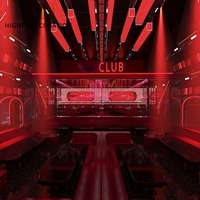 Diseño Interior de Discoteca de Lujo, Barra de Bar de Alta Calidad con Luz LED, Muebles de Discoteca de Lujo Personalizados