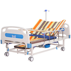 Letto Ospedaliero Manuale a 5 Funzioni, Letto per Assistenza Domiciliare, Cura del Paziente Ospedaliero, Vendita Diretta dalla Fabbrica - Product Image 2