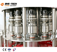 Machine de remplissage de jus de fruits entièrement automatique FMR32-32-10 3-en-1, équipement de remplissage et de bouchage pour jus frais, boissons aux fruits