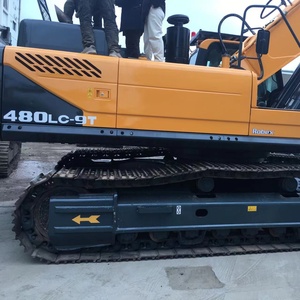 รถขุดไฮดรอลิก HYUNDAI 480LC-9T สีส้มดำ อุปกรณ์ก่อสร้าง - Product Image 6