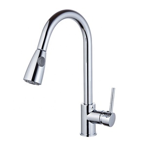 Cheap Pull-Out Rainfall Kitchen Brass Flexible Hotel Use Modern Single Handle Hot/Cold Water MK9824-DX-2 Pull-Out <b>Spray</b> Head Ext - Product Image 3