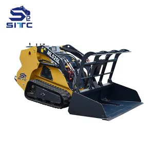 Hot selling mini skid steer loader and attachments with best price for sale