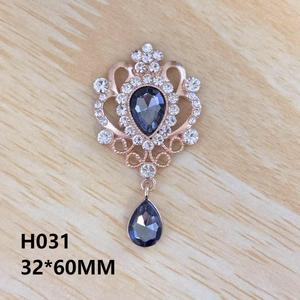 新しいフラットバックブローチペンダント32*60mmクリスタルDiyジュエリーアクセサリークラフト - Product Image 6
