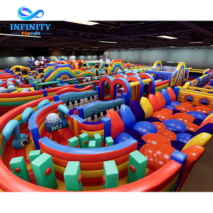 Parcours d'obstacles gonflable sur le thème des monstres, aire de jeux gonflable commerciale, château gonflable pour enfants, trampoline pour aire de jeux intérieure - Product Image 5