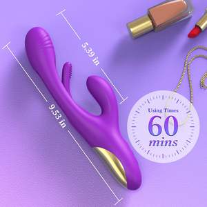 Vibratore Spot 3 in 1 G con 7 Flapping e modelli <span class=keywords><strong>di</strong></span> coniglio, 7 <span class=keywords><strong>Sex</strong></span> <span class=keywords><strong>Toy</strong></span> femminili vibranti, giocattolo sessuale per <span class=keywords><strong>coppia</strong></span> con stimolazione del capezzolo clitoridea - Product Image 6