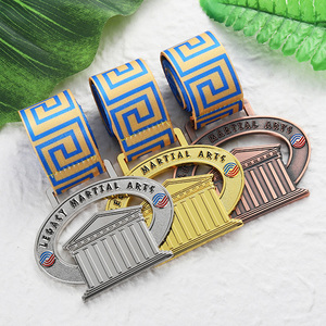 Medallas Metálicas de Alta Calidad, Proveedor de Medallas de Artes Marciales con Relieve, Medallas Huecas Chapadas en Oro, Plata y Latón para Personalizar - Product Image 2