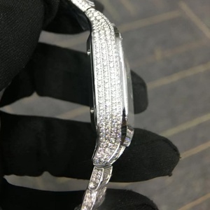 Luxury Jewelry Watch Wholesale Supplier Mens Fully Encrusted Watches Moissanite Can Pass Purity Tester High <b>End</b> Watches - Product Image 3