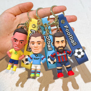 Sınır ötesi yaratıcı çizgi film karakterleri, yıldız figürleri, bebekler, Messi anahtarlıklar, kolye, çanta, araba anahtarlıklar - Product Image 5