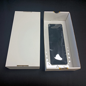 Sp3090 tùy chỉnh hộp các tông sóng trắng với hộp dày cửa sổ - Product Image 4