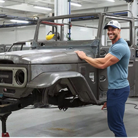 Nouvel Ensemble de Carrosserie Complet de Remplacement pour Toyota Land Cruiser FJ40 BJ 40