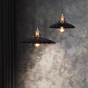 Lampadario nero stile industriale retrò ristorante Bar metallo lampada <span class=keywords><strong>a</strong></span> <span class=keywords><strong>sospensione</strong></span> atmosfera - Product Image 5