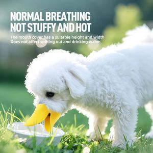 غطاء فم سيليكون ناعم مقاوم للماء على شكل منقار البط لتدريب الكلاب، مضاد للعض، مستلزمات تدريب الحيوانات الأليفة - Product Image 2