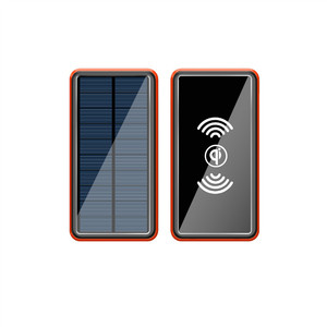 Power Bank Solare 30000mAh Caricatore Wireless Portatile da Esterno con Pannello - Product Image 1