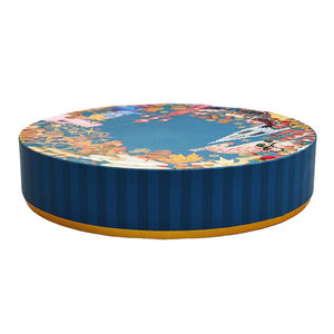 Custom Plastic <strong>Tray</strong> Circular Chocolate Macaron Gift Boxes Round Paper Packaging Box Valentine Chocolate <strong>Candy</strong> Box - Product Image 4