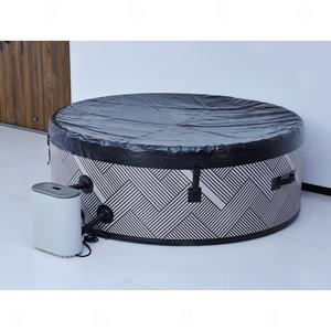 Spa gonflable <span class=keywords><strong>de</strong></span> baquet chaud <span class=keywords><strong>de</strong></span> nouveau design avec extérieur portatif <span class=keywords><strong>pour</strong></span> le <span class=keywords><strong>jacuzzi</strong></span> avec la couverture <span class=keywords><strong>pour</strong></span> la piscine ronde extérieure à la maison - Product Image 2