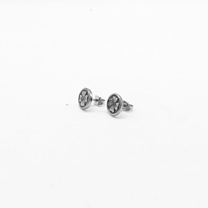 yunnique Fashion <b>Stud</b> Earrings Tibetan <b>Silver</b> Four Leaf Clover Design For Men And Women 2020 New Arrival - Product Image 3