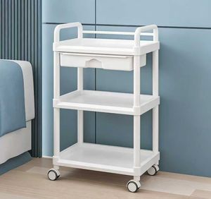 Chariot de Salon de Beauté, Étagère de Rangement, Chariot à Outils pour Chirurgie Plastique Avancée, Chariot Mobile Poussé à la Main pour la Beauté - Product Image 3
