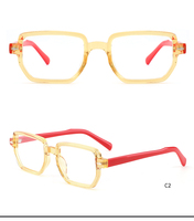 Lunettes carrées hommes Original haute qualité Unique acétate monture optique lunettes à la main acétate lunettes montures de lunettes