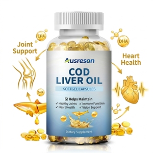 VitaSpring OEM <span class=keywords><strong>Huile</strong></span> <span class=keywords><strong>de</strong></span> <span class=keywords><strong>Foie</strong></span> <span class=keywords><strong>de</strong></span> <span class=keywords><strong>Morue</strong></span> en Gélules Souples, Supplément <span class=keywords><strong>de</strong></span> <span class=keywords><strong>Vitamine</strong></span> <span class=keywords><strong>E</strong></span> 1000mg, <span class=keywords><strong>Huile</strong></span> <span class=keywords><strong>de</strong></span> Poisson Bio Oméga 3, Gélules Halal d'<span class=keywords><strong>Huile</strong></span> <span class=keywords><strong>de</strong></span> <span class=keywords><strong>Foie</strong></span> <span class=keywords><strong>de</strong></span> <span class=keywords><strong>Morue</strong></span> - Product Image 2