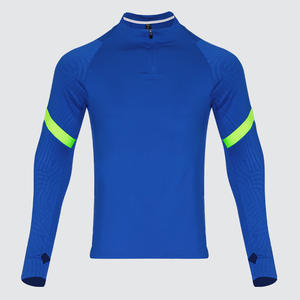 بدلة رياضية بأكمام طويلة للرجال من قطعتين بدلة رياضية بسحاب ربع بدلة رياضية كاجوال للركض والركض - Product Image 6