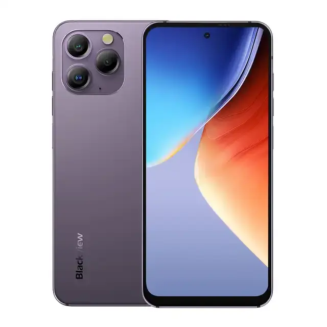 Global Version 6.5 inch 120Hz 2.4K Display Choices of 12GB 256GB Android 13 Helio G99 and 48MP Camera Smartphone Blackview A96