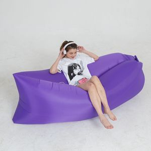 Camping Soft Portable Outdoor Inflatable <strong>Air</strong> <strong>Sofa</strong> Folding Chair PVC Inflatable <strong>Bed</strong> With Carrying Bag for Sale - Product Image 5