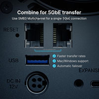 Serveur NAS DiskStation DS925+ 4 baies (sans disques) Ryzen V1500B 4 Go de RAM 2x RJ45 (2.5GbE) 2x M.2 NVMe 1x Type-C 2x USB3.2 En stock