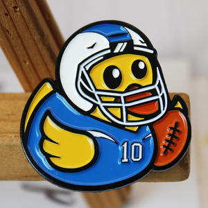 Broche de haute qualité de la <span class=keywords><strong>série</strong></span> Oiseaux Marins, badges à épingler au design de dessin animé, épinglette en métal émaillé souple personnalisée en forme d'aigle ancien - Product Image 5