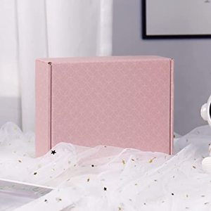 Cajas de Regalo de Papel Corrugado Rosa Reciclables Personalizadas al por Mayor para Envío y Almacenamiento - Product Image 4