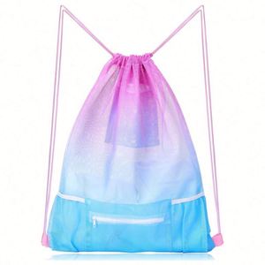 Sac de raquette de pickleball spacieux à moitié en mesh pour ranger raquettes et accessoires sans effort - Product Image 1