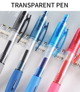 जेनवाना थोक रिट्रेटेबल जेल पेन नरम आरामदायक पकड़ चिकनी लेखन 0.5 रिट्रेटेबल जेल पेन - Product Image 5