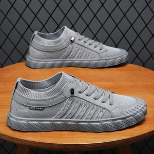 Zapatillas de Lona para Hombre, Estilo Retro de Verano, Transpirables, Duraderas, Antideslizantes, Deportivas e Informales - Product Image 1