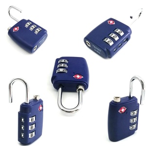 กุญแจล็อครหัสแบบกลไก ABS สำหรับ <span class=keywords><strong>TSA</strong></span> Customs พร้อมระบบเตือนความจำ ป้องกันน้ำได้มาตรฐาน IP66 สำหรับกระเป๋าเดินทางและตู้เก็บของในโรงยิม - Product Image 3