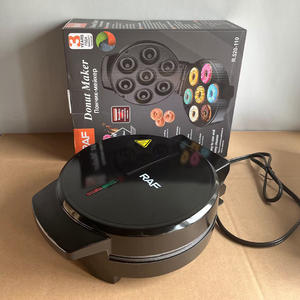 เครื่องทำโดนัทไฟฟ้าขนาดเล็ก คุณภาพสูง สำหรับใช้ในบ้าน 110V 220V อัตโนมัติ ไม่ติดกระทะ ทำขนม ของหวาน โดนัท - Product Image 3