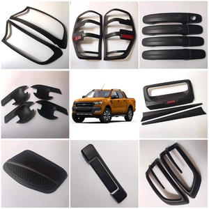 Accessoires automobiles pour pick-up : Cache-poignée de porte, coque de poignée, pare-soleil, kits de carrosserie personnalisés en ABS pour Ford Ranger 2023 - Product Image 2
