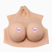 Prothèses mammaires en silicone réalistes, très grandes, taille G, E, super douces et confortables, pour cosplay homme-femme et travestissement.