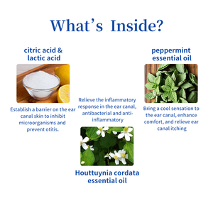 محلول تنظيف أذن الحيوانات الأليفة للكلاب والقطط سعة 110 مل من Make Easy OEM ODM لإزالة العث والشمع وتخفيف الحكة والتهابات الأذن - Product Image 3