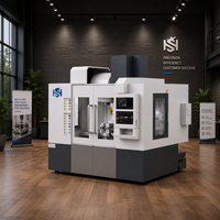 Centre d'usinage vertical CNC haute performance pour la fabrication de pièces et de moules en acier, aluminium et métal