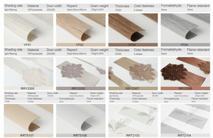 Muestrario de Telas para Persianas Zebra, 100% Poliéster, Opacidad Total, Alta Calidad, para Hogar y Oficina - Product Image 6