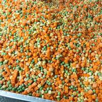 Assortiment de légumes en vrac de haute qualité, riche en fruits de mer et légumes variés, séchés et cuits scientifiquement transformés