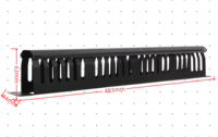 Panneau de brassage fibre optique 24 ports 42U pour intérieur, gestion des câbles, organisateur de rack de serveur 19 pouces, noir, certifié CE