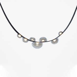 Su misura Gocce <span class=keywords><strong>di</strong></span> <span class=keywords><strong>rugiada</strong></span> in alabastro lampadario in pelle ciondolo per la casa soggiorno camera da letto - Product Image 5