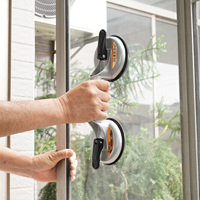 Ventouse de levage de verre et de carrelage KSEIBI pour granit, outil de levage 118 mm
