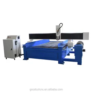 Yüksek doğruluk çin 3.0kw mili 1325 bosch 4 eksen cnc router için yumuşak metal