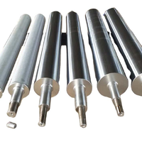 Rouleau Anilox en acier poli de précision à surface miroir pour machines industrielles de laminage de films