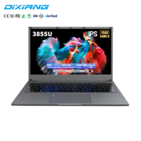 Laptop Baru Merek Terlaris Intel 15.6 Inch 3855U RAM 8+256 GB Kualitas Tinggi Windows 11 Buatan Cina
