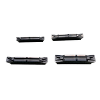 Plaquettes de coupe et de rainurage indexables en carbure CVD de la série DLT MGMN-T, outils de tournage CNC OEM pour l'acier
