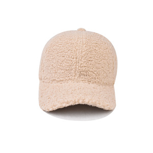 Gorra de Béisbol de Lana de Cordero para Mujer, Gorro Cálido de Invierno para Hombre, Gorras de Béisbol para Deportes al Aire Libre, Viajes, Otoño y Primavera - Product Image 2