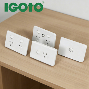 IGOTO Enchufe Eléctrico de Pared para Hogar, Tomas de Corriente Residenciales y Interruptor de Pared - Product Image 1